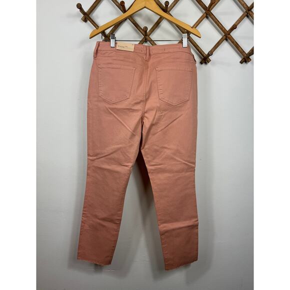 NYDJ Alina High Waist Raw Hem Skinny Jeans in Soulmate Size 10 - Picture 3 of 9